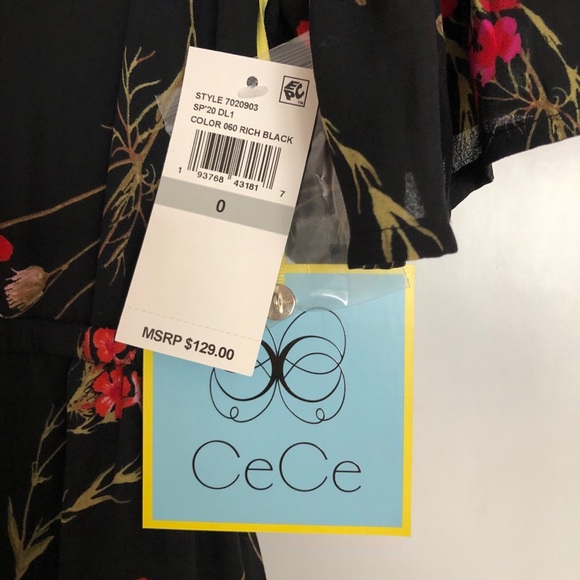 CeCe Wildflower Print Dress - Picture 6 of 6